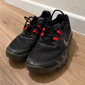 Nike Tiger Woods TW '15 Black Golf Shoes Rare Men's Size 9